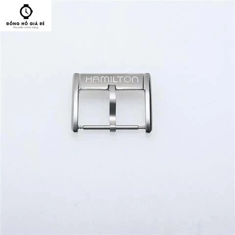 Khóa đồng hồ Hamilton bằng thép không gỉ size 18mm20mm khóa cài cao cấp sịn (0013)