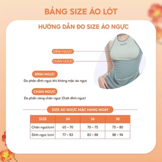 Áo Lót Su Gân Tàng Hình  Loire Al250730 Không Gọng Đệm Vừa