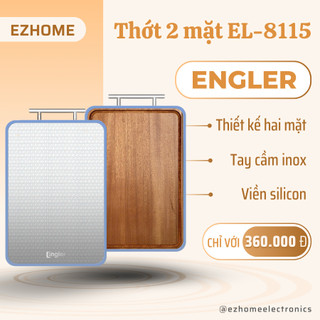 Thớt 2 Mặt Engler EL8115 Kháng Khuẩn Chống Trượt Chống Mốc Hiệu Quả Không Bám Mùi Dễ Vệ Sinh 