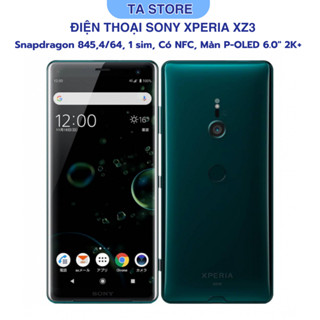 Điện thoại Sony XZ3 - Sony Xperia XZ3 Chip Snapdragon 845, NFC, Ram 4/64G, Màn: P-OLED, 6.0", Quad HD+ 2K+