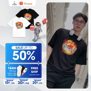 Áo thun nam Họa Tiết Old Sailor- Vải Cotton Thoáng Mát Thấm Hút Tốt Bigsize Upto 140kg - 26016