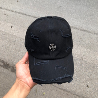  Mũ lưỡi trai CH01 BuiVintage  vải denim dày dặn đứng phom logo hợp kim không rỉ. 