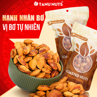 Hạnh nhân rang bơ TANU NUTS, hạt hạnh nhân Úc vỏ mỏng, hạnh nhân mật ong