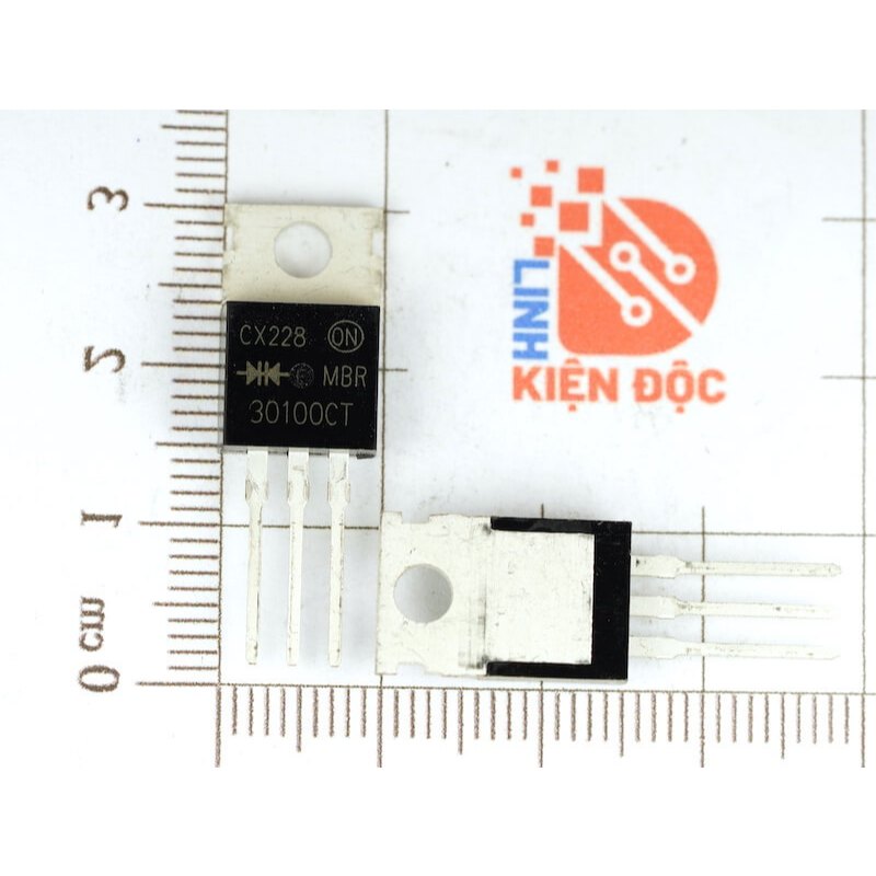 [Combo 5 chiếc] MBR30100CT Diode Schottky 30A 100V TO-220