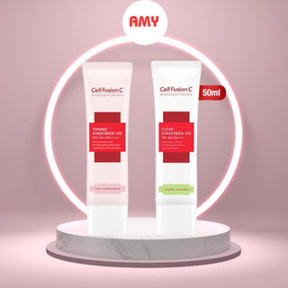  Kem chống nắng Cell Fusion C Nâng Tông Cho Mọi Loại Da Toning Sunscreen 100 SPF50+ PA +++ Hàn Quốc 