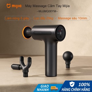 Súng Massage Nhiệt Mijia H3, Làm Nóng 5s, 25kg Lực Đẩy,3 Chế Độ Nhiệt,4 Đầu Massage,Massage Sâu 10mm