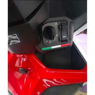 Tem Nổi logo Cờ Ý Phản Quang Dán Xe Máy,ĐT,Laptop,Ipad V.V