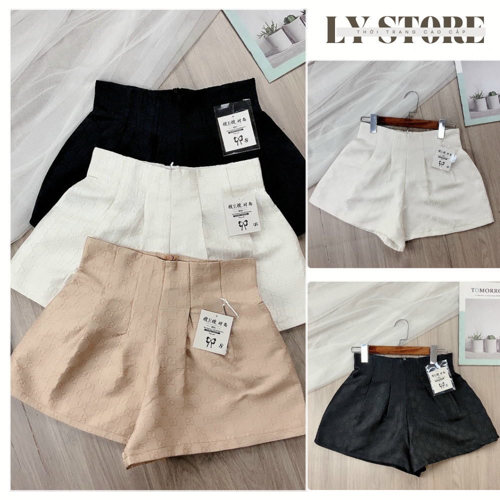 Quần Short💥𝑭𝑹𝑬𝑬𝑺𝑯𝑰𝑷💥Quần Đùi xếp ly,Quần Short Thời Trang-LY STORE