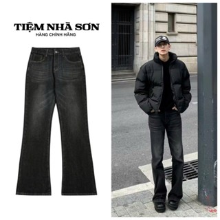 Quần Jean Loe Wash Khói Cạp Cao Nam Nữ Chính Hãng Tiệm Nhà SƠN