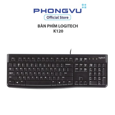 Bàn phím Logitech K120 (quà tặng) - Bảo hành 36 tháng