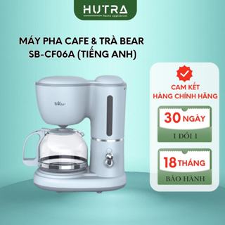 Máy Pha Cà Phê Mini Bear Tự Động Giữ Ấm Pha Trà Coffee Loại Bỏ Cặn Nhỏ Gọn Tiện Dụng SB-CF06A