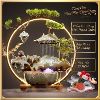 Bộ Sưu Tập Thác Nước Phong Thủy Phật Di Lặc Xông Trầm Hương Để Làm Quà Tặng Tân Gia Khai Trương