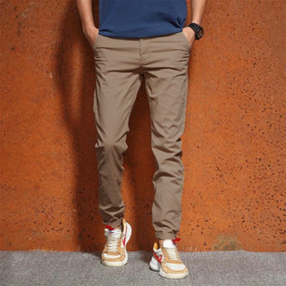 Quần kaki nam dài K&KI dáng slim chất liệu cotton co dãn 4 chiều cao cấp đẹp không nhăn full size