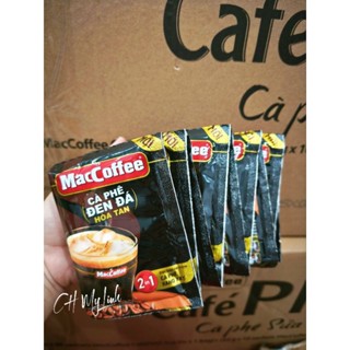 (COMBO 5dây) Cafe Phố đen đá MacCoffee /dây 10gói *22gam