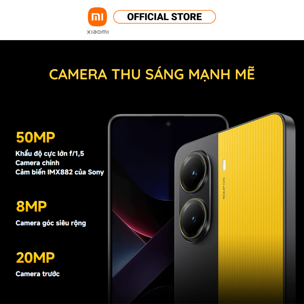 [Livestream] [VOUCHER 500K] Điện thoại POCO X7 Pro 5G (8+256GB | 12+256GB) | Màn 6.67" 120Hz AMOLED | D8400-Ultra | BigBuy360 - bigbuy360.vn