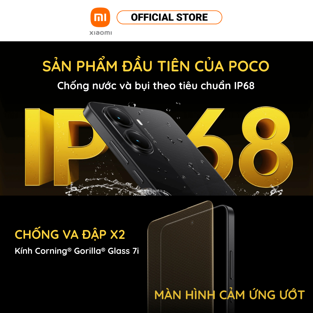 [Livestream] [VOUCHER 500K] Điện thoại POCO X7 Pro 5G (8+256GB | 12+256GB) | Màn 6.67" 120Hz AMOLED | D8400-Ultra | BigBuy360 - bigbuy360.vn