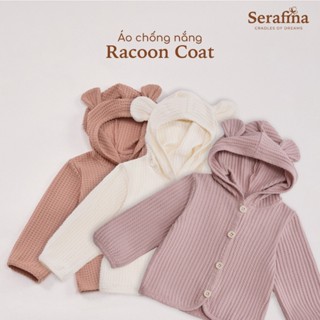 Áo chống nắng cho bé RACCOON COAT chất liệu Sera-Noir áo choàng nắng đi biển áo khoác mỏng cho bé trai bé gái Serafina