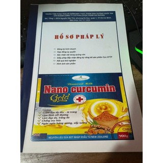 [combo3h 900g tặng 3h 150g] Sữa nghệ nano curcumin gold