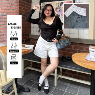 Quần jeans ngố 3 màu Bigsize cho nữ (60-85kg) bụi bặm cá tính.