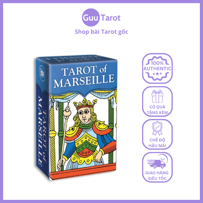 Bộ Bài Tarot of Marseille - Mini Edition (Guu Tarot Shop)