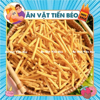  500G Bim Bim Khoai Tây Hương Ngó Sen Snack Khoai Tây Bim Que Chua Cay giòn tan đồ ăn vặt 