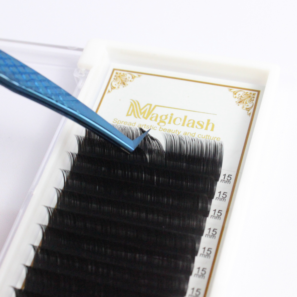 Mi khay Lông Chồn Cao Cấp, Dày 0.05, Cong J-B-C-CC-D 8-16mm Siêu mềm, nhẹ Lông Mi Magiclash