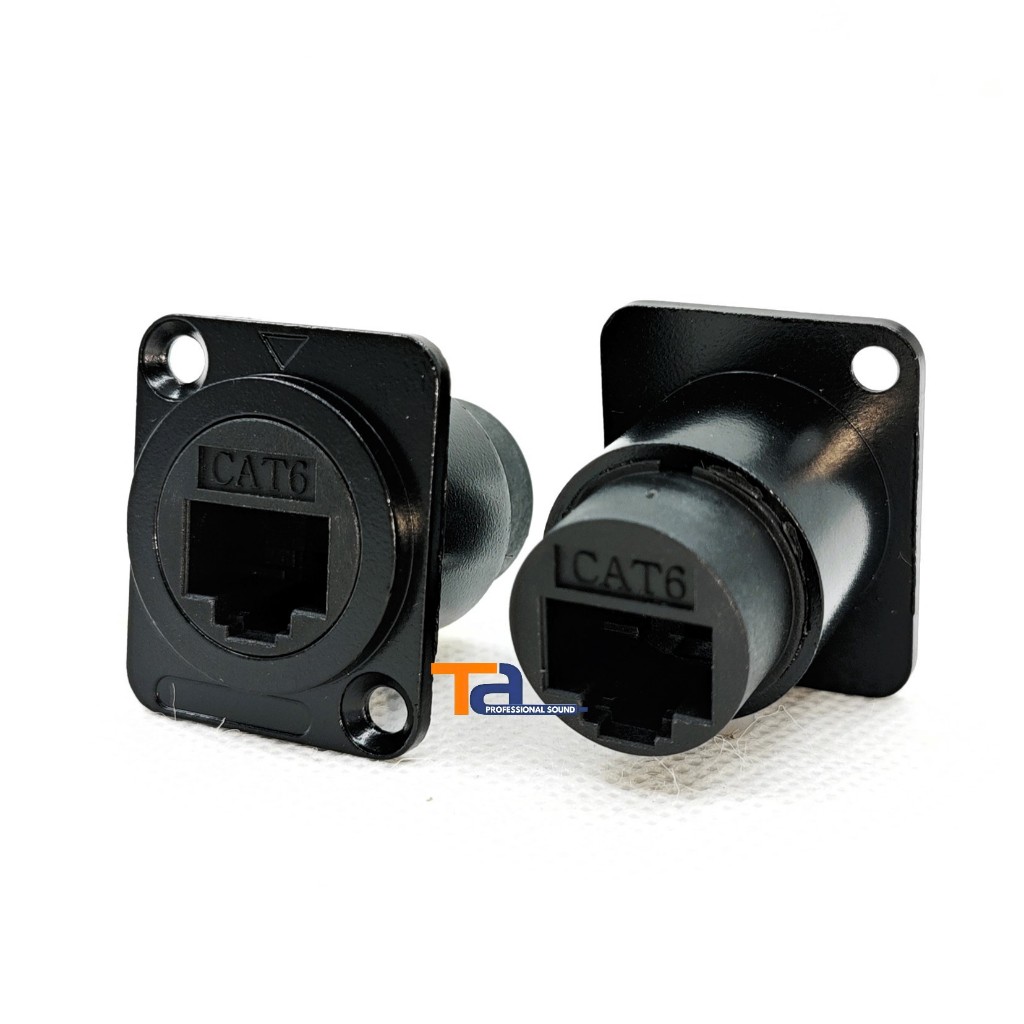 Jack rắc Canon Mạng, XLR Mạng RJ45, Bệ cắm mạng RJ45 bắt bệ mặt panel