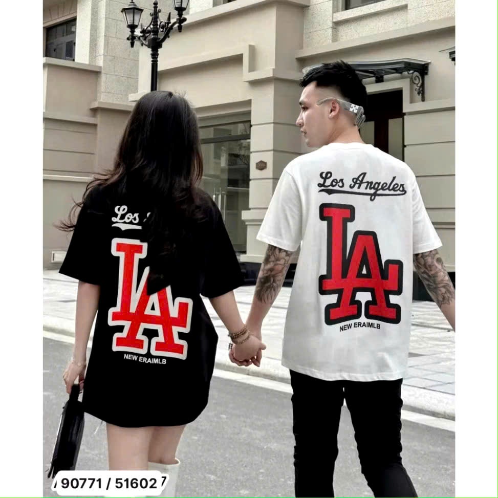 Áo thun LA bigsize unisex  trẻ trung chất liệu cotton siêu xịn mềm mịn mát có size dến 150kg