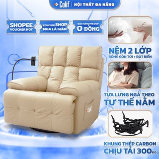  Ghế lười thư giãn cao cấp Colif Royal K – Ghế nằm đọc sách ghế chill decor phòng ngủ 
