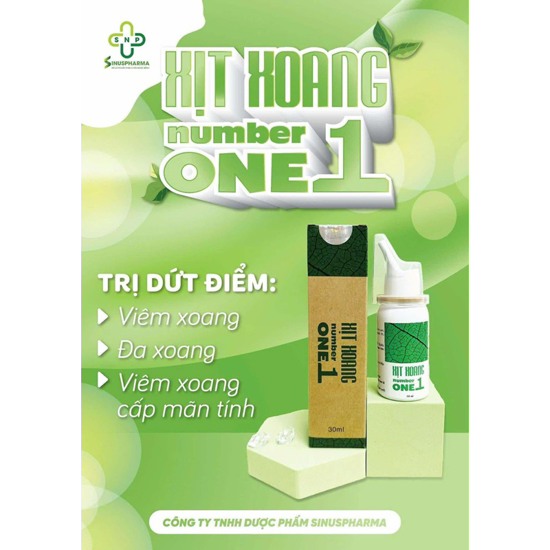 Xịt Xoang Number One1- Viêm Xoang Viêm Mũi Dị ứng