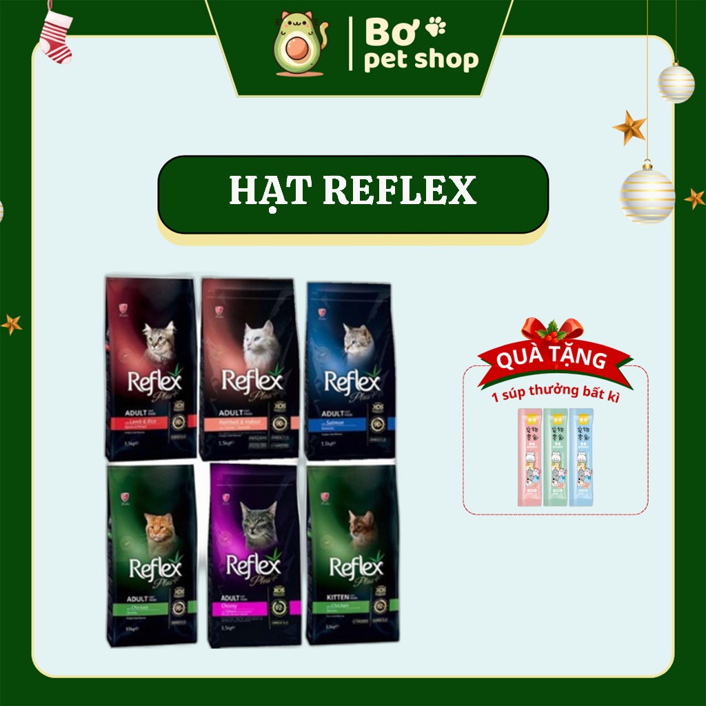 Thức ăn hạt nkhô cho mèo, Hạt Reflex, Reflex Plus cho mèo, Hạt cho mèo con và mèo lớn xuất xứ Thổ Nh