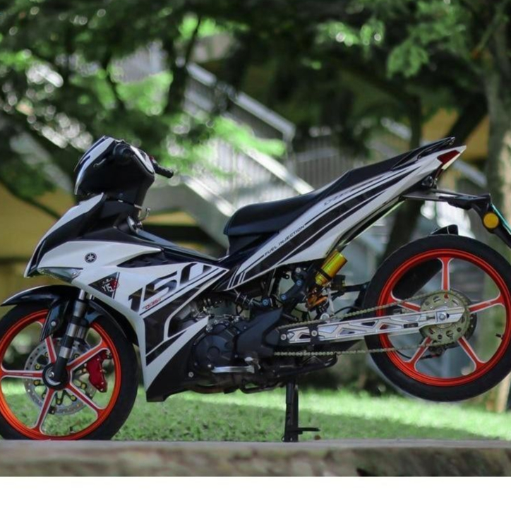 Tem Rời Exciter 150 Y15ZR trắng đen đỏ HOT 2025