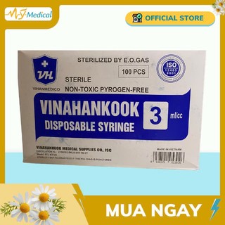 Bơm tiêm 1ml, 3ml, 5ml, 10ml, 20ml Vinahankook