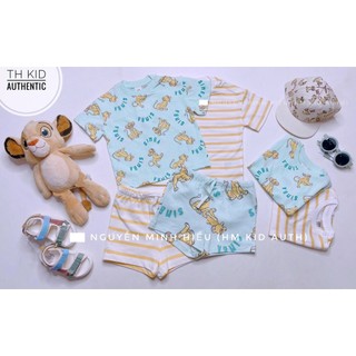 Set bộ quần áo cộc bé trai HM Auth