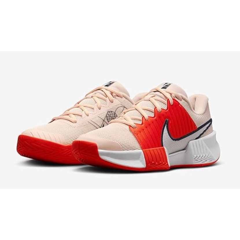 [FAKE ĐỀN X10] Giày thể thao tennis , pickleball Nike GP Challenge Pro nữ