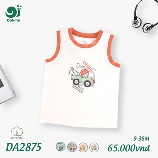 Áo ba lỗ bé trai dokma (9-36m)