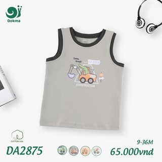 Áo ba lỗ bé trai dokma (9-36m)
