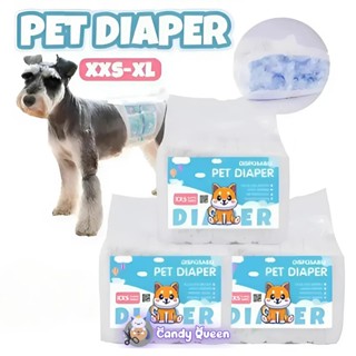 Tã Thú Cưng, Tã Chó, Tã Chó Mèo, Bỉm Chó Mèo, Tã Chó Đực Và Cái XXS~XL