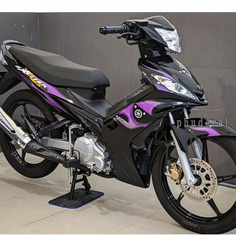 TEM 3 LỚP -  Tem rời Ex 2005-2010 đen lửa tím