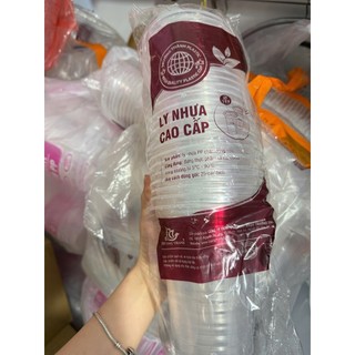  Combo 50c Ly Nhựa 800ml Khổng Lồ Ly Đựng Trà Tắc Nước Mía Trà Trái Cây Trà Sữa Chất Liệu Lựa PP Cao Cấp 