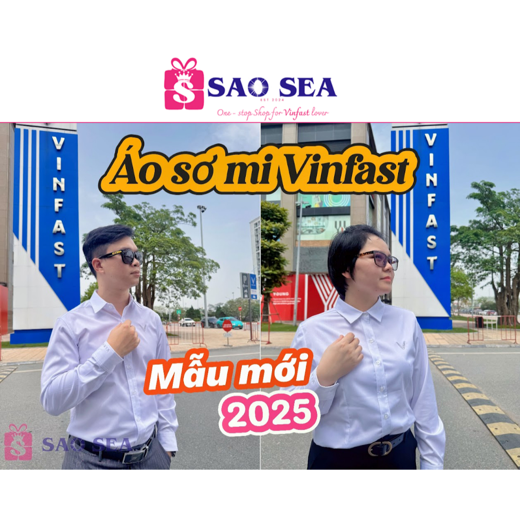 Áo sơ mi Vinfast cao cấp, vải BAMBOO NANO sợi tre, thoáng mát, nhanh khô. Vinfast men shirt made of 