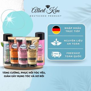 [ Hàng Đức ] Dầu gội chuyên dụng Balea Professional  - Hồi phục chuyên sâu tóc hư tổn, tóc khô, tóc tẩy, tóc chẻ ngọn