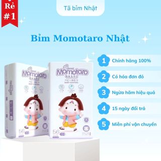 Bỉm MOMOTARO, tả quần cho bé đủ tã size dán/quần S56/M48/M46/L42/XL39/XXL36/XXXL35