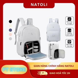 Balo máy ảnh, Balo camera chống nước NATOLI B29, có ngăn đựng máy ảnh, ống kính, laptop