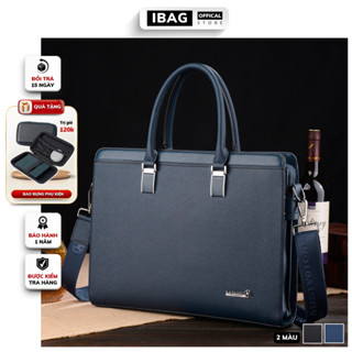Túi da công sở,Cặp văn phòng Cao Cấp KQDAISHU  Chất liệu Da PU ,Cặp Đựng Laptop 14inh,Vệ sinh dễ dàng- 𝑰𝑩𝑨𝑮
