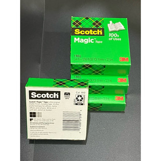 Băng keo ma thuật dán không dấu keo 3M 810 Scotch Magic Tape