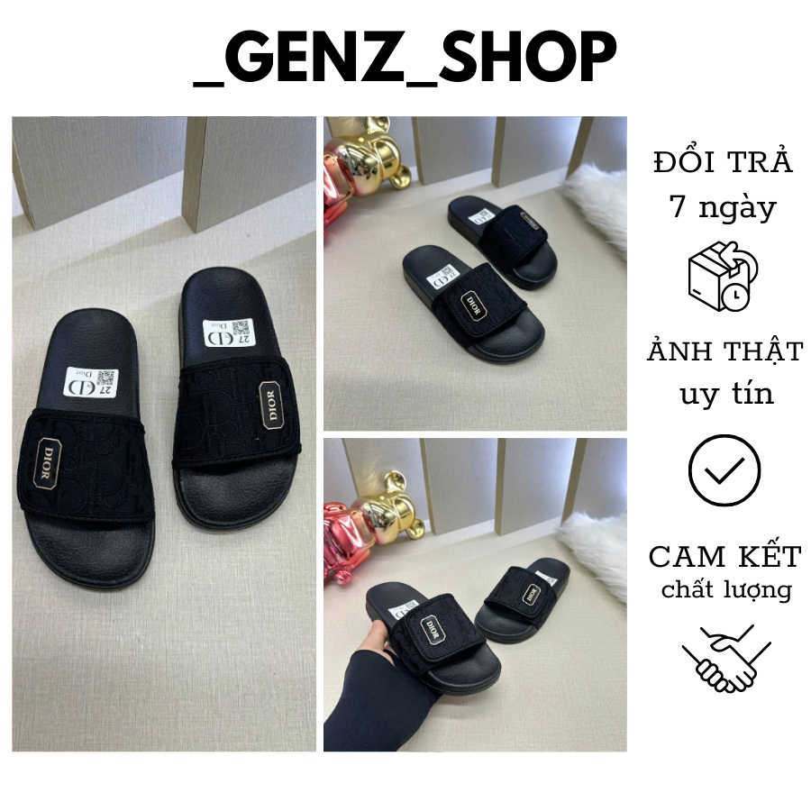 Dép Lê Quai Ngang Gắn Mác Đế Cao Su Chống Trượt Cho Bé Hot Trend 2025