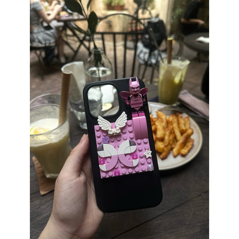 Ốp điện thoại lego Pink Batman GDWonderGift lego phone case