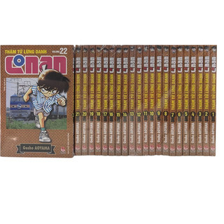 Truyện tranh - Conan bản nâng cấp - Bìa Rời full 1-60 Tập tặng kèm bookmark giấy