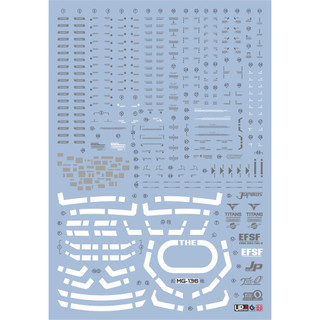 Đề can - Decal nước MG The-O